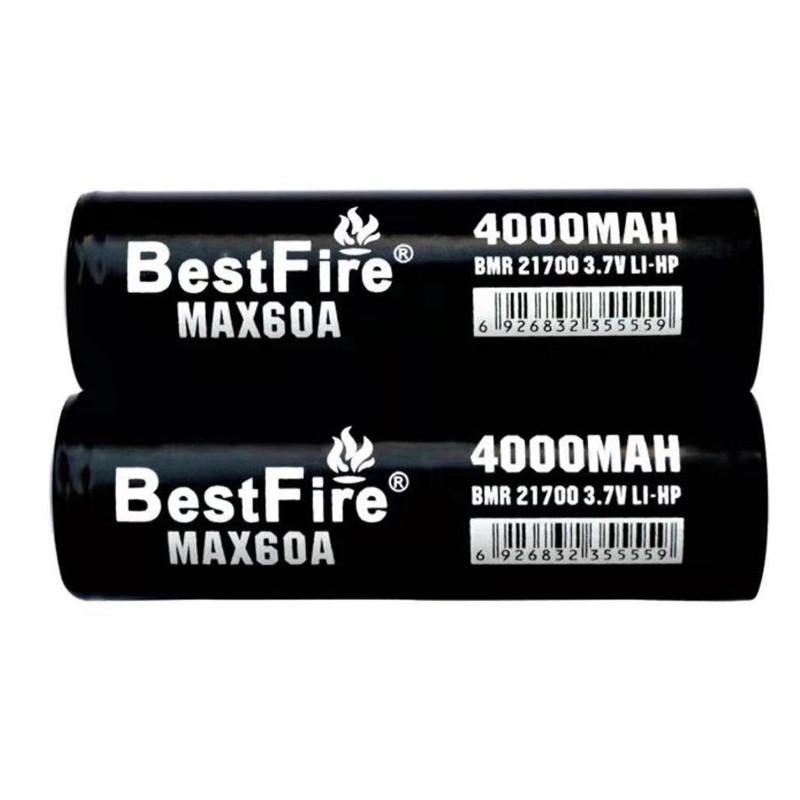 Original BestFire BMR IMR 21700 4000mAh 60A 20700 3000mAh 50A Battery Rechargeable Lithium Batteries 100% Authentic