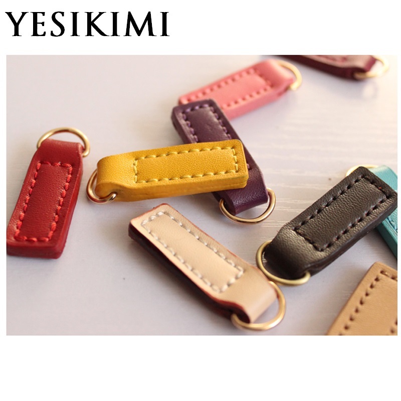 10pcs/lot DIY Handwork Real Leather Small Zipper puller Fit For Bags Clothes Replacement Zip puller Bag Accessories
10pcs/lot DIY Handwork Real Leather Small Zipper puller Fit For Bags Clothes Replacement Zip puller Bag Accessories