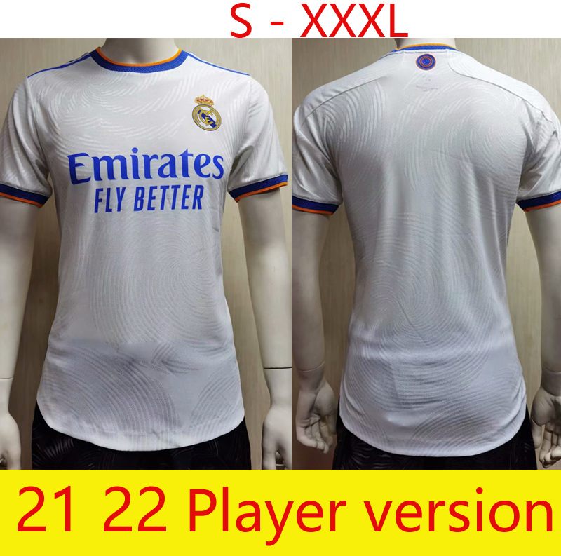 Player version S-XXXL 3XL 2021 2022 Real Madrid soccer Jerseys men female camiseta SERGIO RAMOS BENZEMA ASENSIO VALVERDE maillot HAZARD VINI, Black;yellow
Player version S-XXXL 3XL 2021 2022 Real Madrid soccer Jerseys men female camiseta SERGIO RAMOS BENZEMA ASENSIO VALVERDE maillot HAZARD VINI, Black;yellow