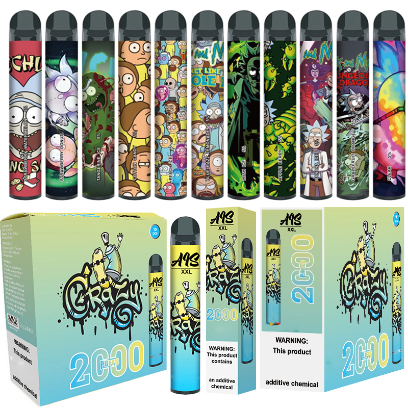 Original Ais Rk XXL disposable vape Device kits 2000 PUFFS Power Battery Pre-filled 8ml Pods Cartridges Vapor e Cigarettes Portable Vaporize puff flex plus max pro
Original Ais Rk XXL disposable vape Device kits 2000 PUFFS Power Battery Pre-filled 8ml Pods Cartridges Vapor e Cigarettes Portable Vaporize puff flex plus max pro