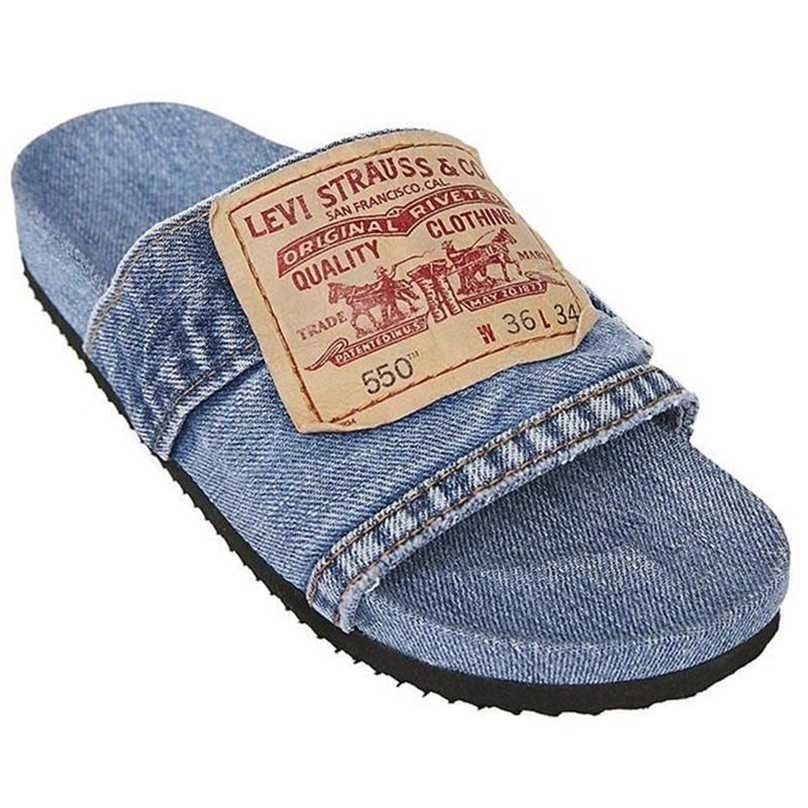 Denim Women's Cool Round Head Flat With Non-slip Comfortable Summer All-match Outdoor Casual Shoes Fashion Trend 211110, Blue
Denim Women's Cool Round Head Flat With Non-slip Comfortable Summer All-match Outdoor Casual Shoes Fashion Trend 211110, Blue
