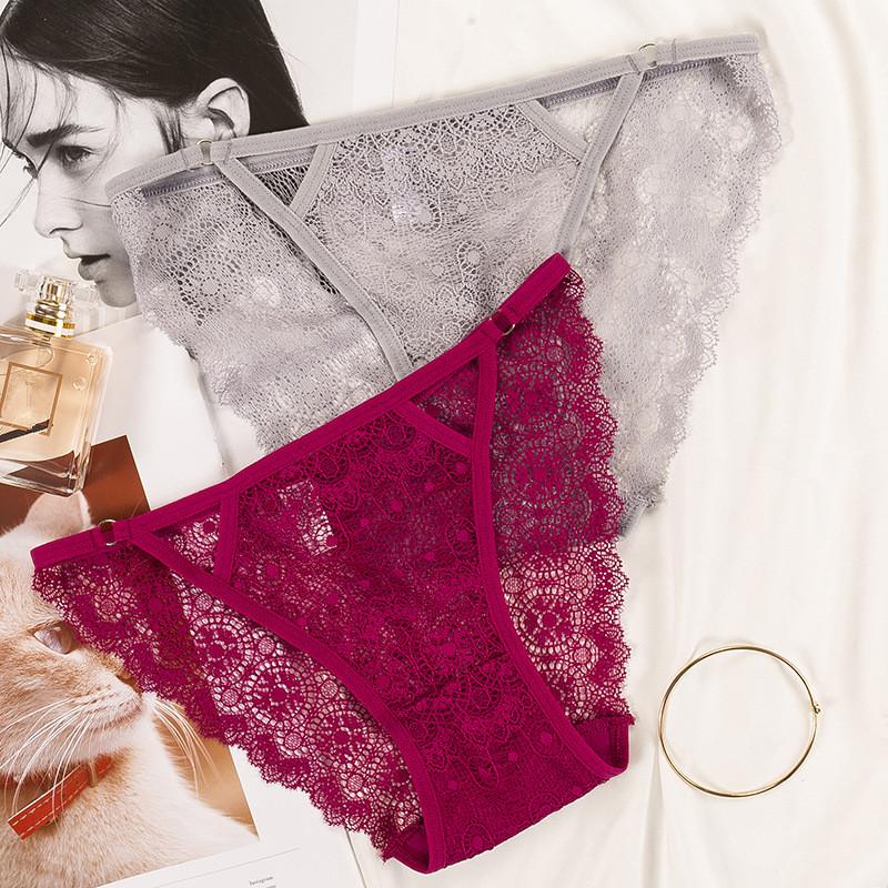 Women's Panties High Quality Lace Women Underwear Cotton Crotch Briefs Hollow Sexy, Black
Women's Panties High Quality Lace Women Underwear Cotton Crotch Briefs Hollow Sexy, Black