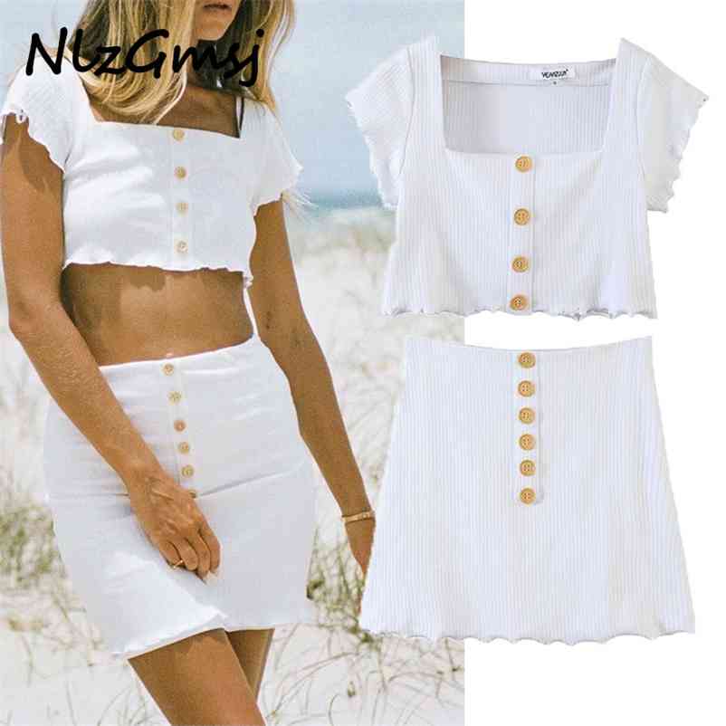 Set Women Elegant button knitted women dress Summer short sleeve white bodycon Casual beach cute vestidos 210628, As picture
Set Women Elegant button knitted women dress Summer short sleeve white bodycon Casual beach cute vestidos 210628, As picture