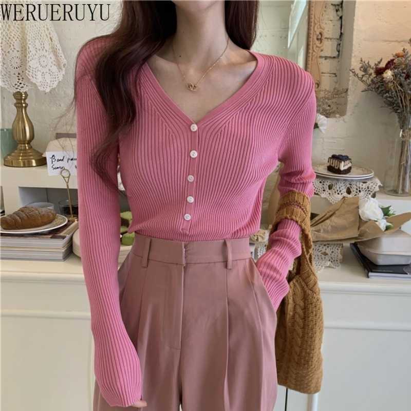 WERUERUYU Summer Sweater Women Kawaii Cardigan Long Sleeve Pink Sweater V Neck Button Up Sweater Korean Knit Cardigan 210608, Photo color
WERUERUYU Summer Sweater Women Kawaii Cardigan Long Sleeve Pink Sweater V Neck Button Up Sweater Korean Knit Cardigan 210608, Photo color