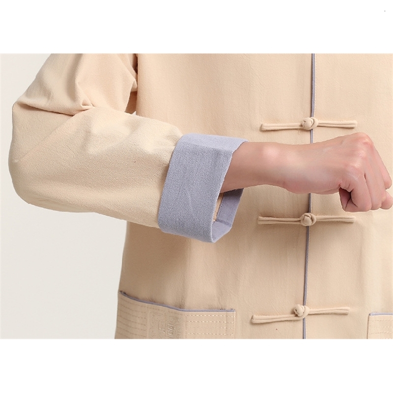 wing chun kung fu clothes suit Cotton&linen men tang suits lay tai chi suit IP MAN uniforms clothing BLUE/BEIGE