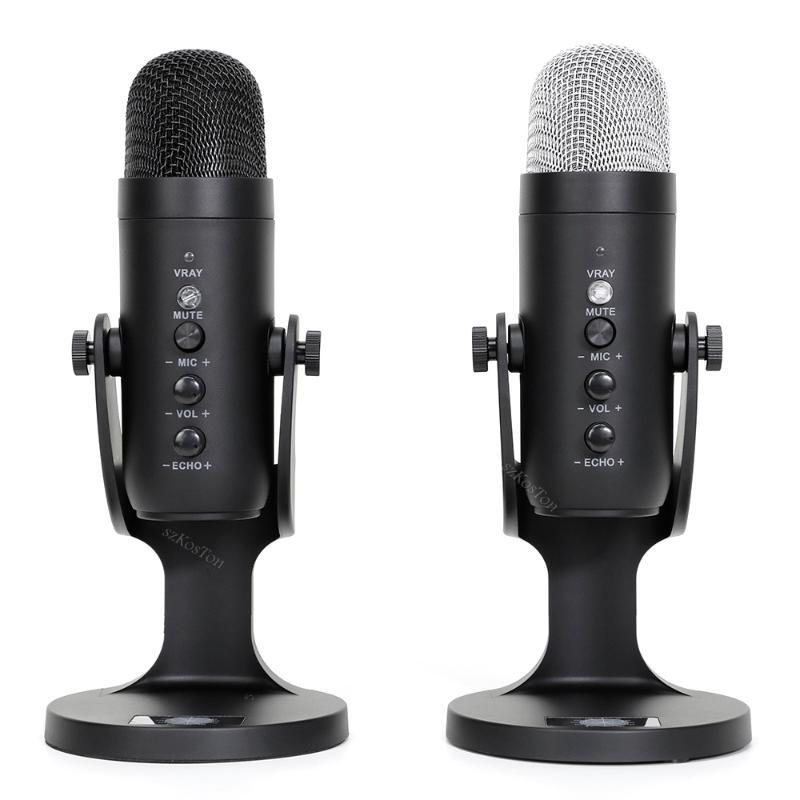 

Microphones MU900 Condenser Microphone Studio Recording USB For PC Computer Streaming Video Gaming Podcasting Singing Mic Stand