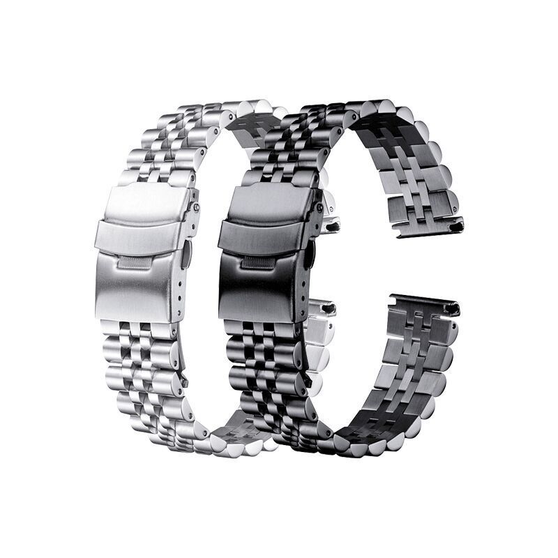 Stainless Steel Bracelet 18mm 19mm 20mm 21mm 22mm 24mm 26mm Women Men Silver Solid Metal Watch Band Strap Accessorie
Stainless Steel Bracelet 18mm 19mm 20mm 21mm 22mm 24mm 26mm Women Men Silver Solid Metal Watch Band Strap Accessorie