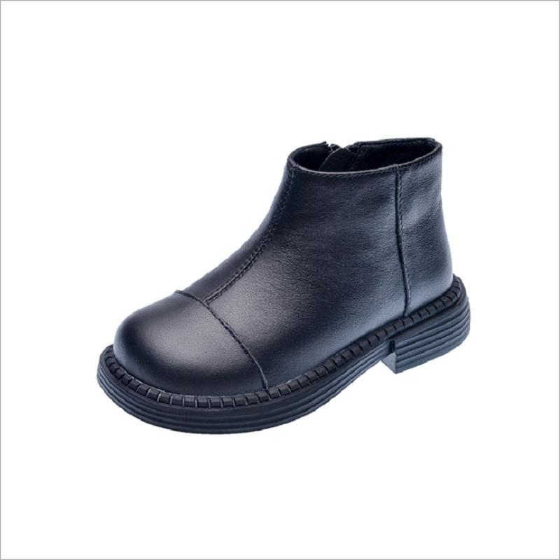 Boots 2021 Autumn Girls Genuine Leather Kids Comfortable Ankle Fashion Children Shoes 3-12 Years, Black;grey
Boots 2021 Autumn Girls Genuine Leather Kids Comfortable Ankle Fashion Children Shoes 3-12 Years, Black;grey