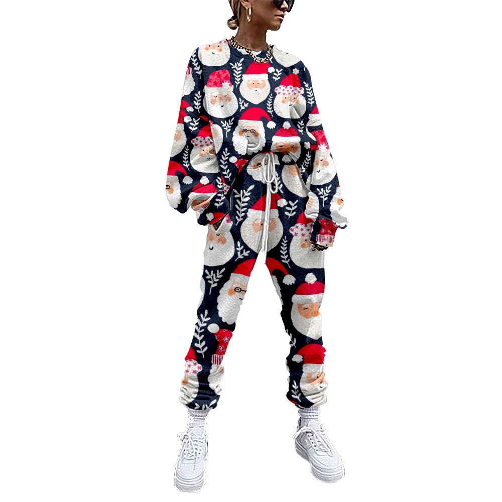 Christmas Witch pattern women' pants autumn and winter women' sportswear thickened fleece cotton suit 2-piece sweatshirt pants suit, Picture12
Christmas Witch pattern women' pants autumn and winter women' sportswear thickened fleece cotton suit 2-piece sweatshirt pants suit, Picture12