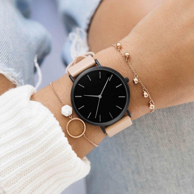 Wristwatches Simple Luxury Watch Women Ladies Dress Fashion Bracelet Women's Quartz Wristwatch Relogio Feminino Dropship
Wristwatches Simple Luxury Watch Women Ladies Dress Fashion Bracelet Women's Quartz Wristwatch Relogio Feminino Dropship
