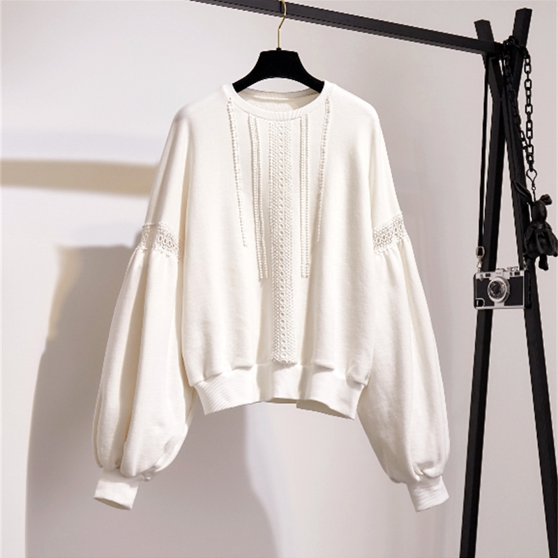 Autumn Women's Hollow Out Lace Long Sleeves Casual T-Shirt Tee Girls Pullover Tops Tees A4173 210428, Beige
Autumn Women's Hollow Out Lace Long Sleeves Casual T-Shirt Tee Girls Pullover Tops Tees A4173 210428, Beige