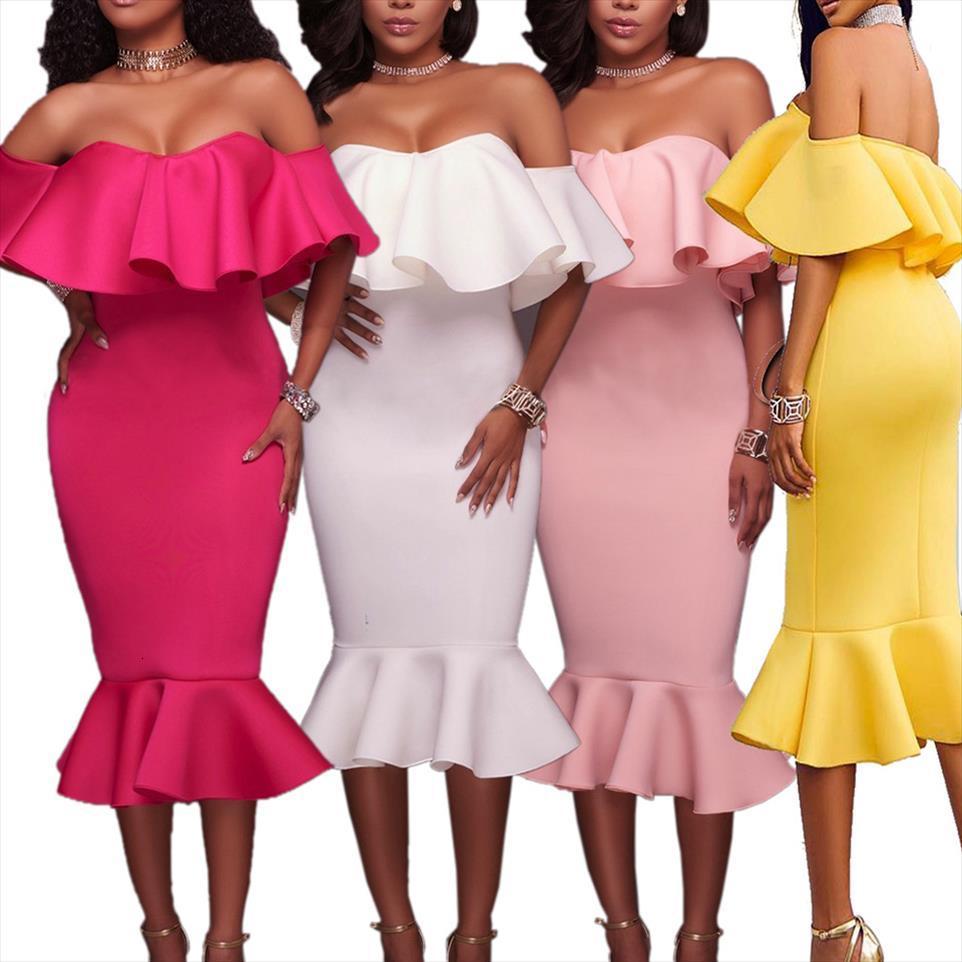 flounce frill ruffle hem womens dresses sukienka party midi elegant off shoulder women evening formal occasion special, Black;gray
flounce frill ruffle hem womens dresses sukienka party midi elegant off shoulder women evening formal occasion special, Black;gray