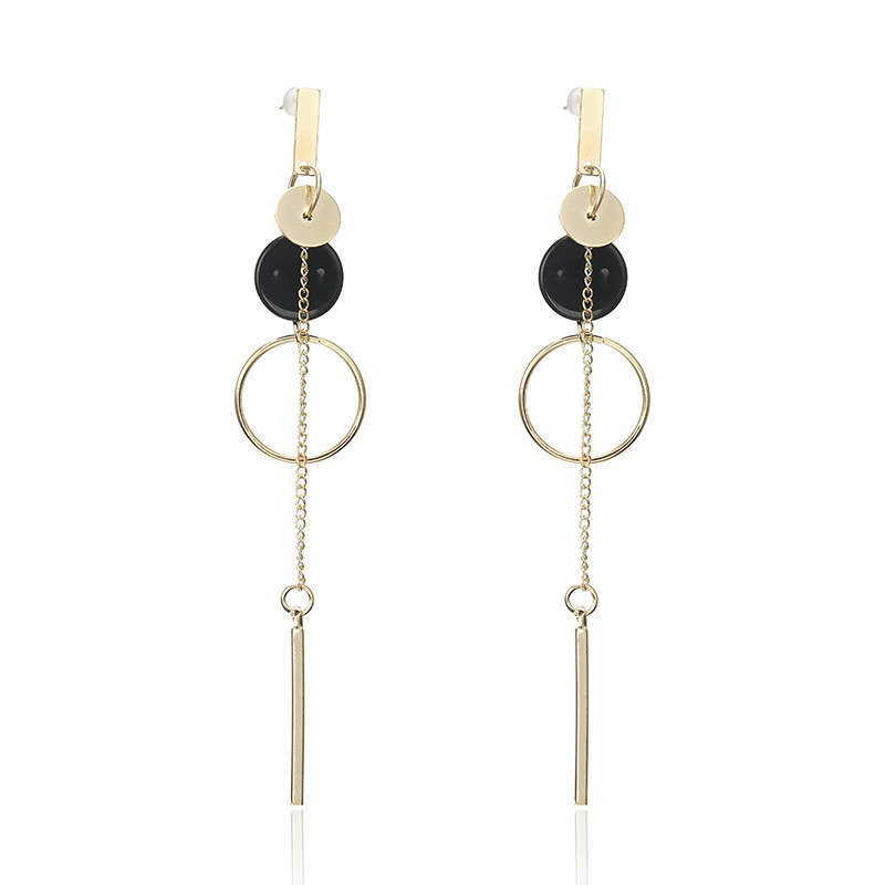 Simple Geometric Elements Earrings Stick Long Asymmetric Streamline Jewelry Women's Trinket
Simple Geometric Elements Earrings Stick Long Asymmetric Streamline Jewelry Women's Trinket