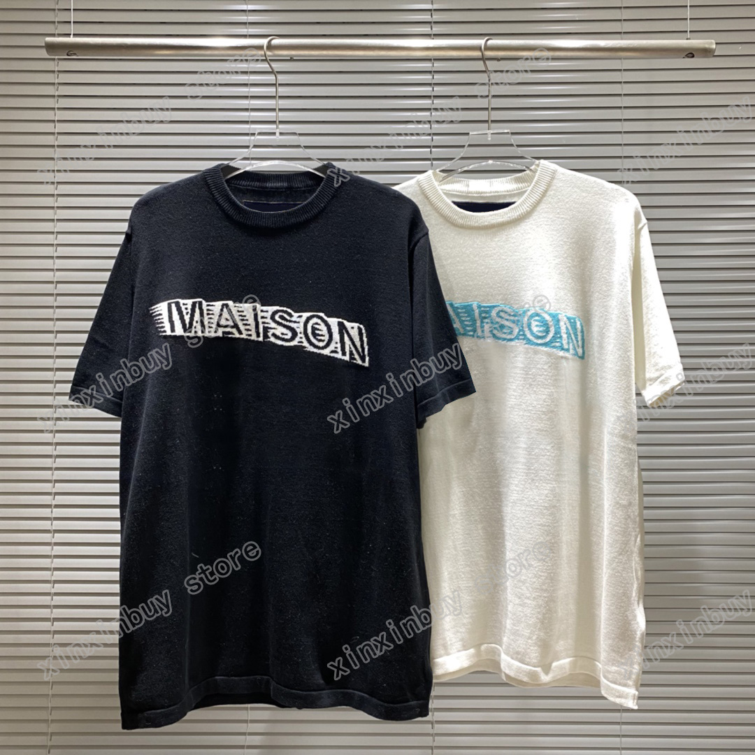22ss Men Women Designers Knitted T-shirt T-Shirts tee Jacquard letter Embroidery short sleeve Man Crew Neck paris Fashion Streetwear white black M-XXL
22ss Men Women Designers Knitted T-shirt T-Shirts tee Jacquard letter Embroidery short sleeve Man Crew Neck paris Fashion Streetwear white black M-XXL