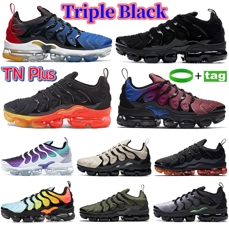 

Triple White black TN Plus running shoes Live Together Cherry USA 2.0 Fresh Lemon Lime sneakers Shark Grape Atlanta Bumblebee Midnight Navy men women trainers, Bubble wrap packaging