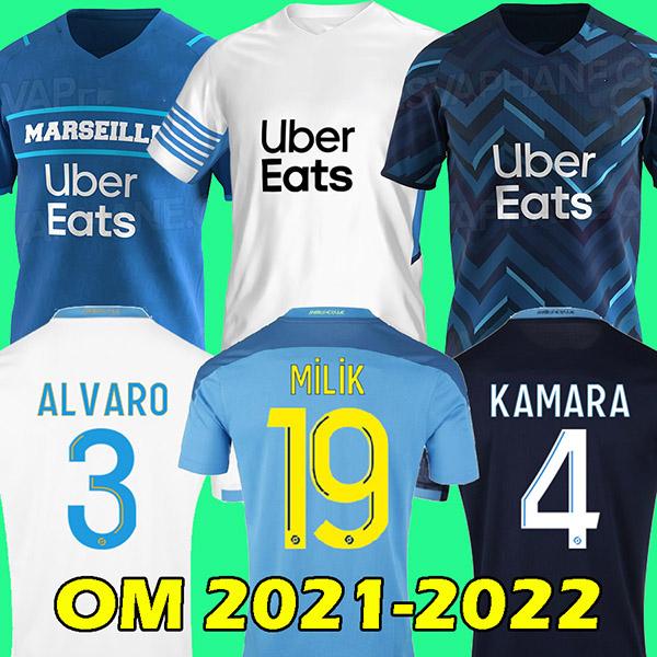 21 22 Olympique De Marseille soccer jersey 2021 2022 OM MILIK maillot foot CUISANCE BENEDETTO KAMARA football shirt THAUVIN PAYET, Black;yellow
21 22 Olympique De Marseille soccer jersey 2021 2022 OM MILIK maillot foot CUISANCE BENEDETTO KAMARA football shirt THAUVIN PAYET, Black;yellow