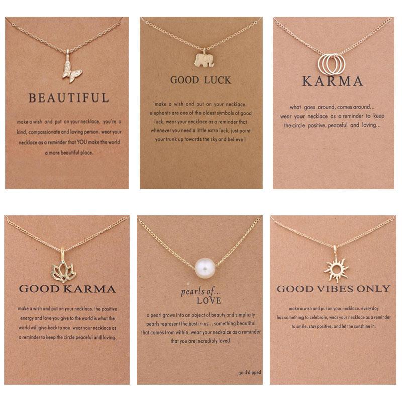 jewelry Necklace With Gift card Elephant Pearl Love Wings Cross Key Zodiac sign Compass lotus Pendant For women
jewelry Necklace With Gift card Elephant Pearl Love Wings Cross Key Zodiac sign Compass lotus Pendant For women