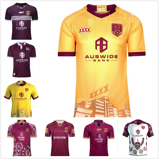 2021 2022 QUEENSLAND MAROONS STATE OF ORIGIN rugby JERSEY size S-M--XL-XXL-3XL-4XL-5XL, Black;gray
2021 2022 QUEENSLAND MAROONS STATE OF ORIGIN rugby JERSEY size S-M--XL-XXL-3XL-4XL-5XL, Black;gray