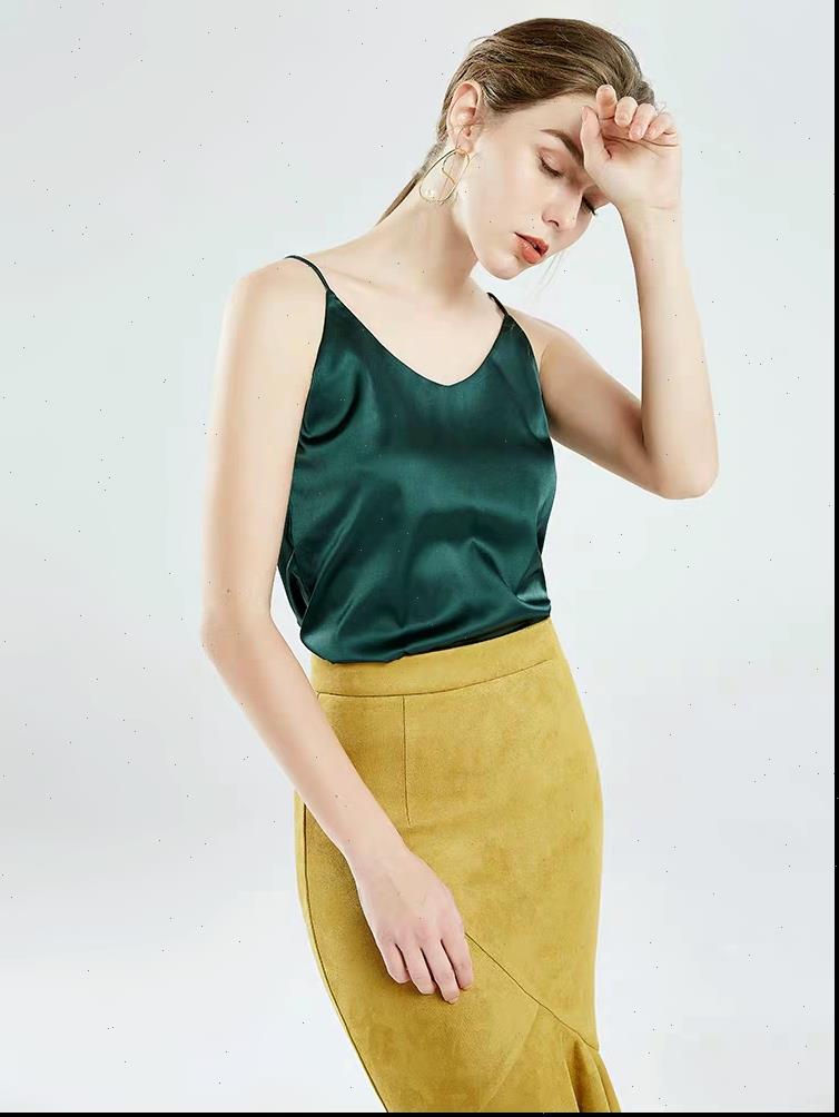 Ice Silk Spaghetti Strap Womens Tank Sexy Deep V Neck Dark Green Matte Satin Basic Camisole Beach Sun Top Backless, White
Ice Silk Spaghetti Strap Womens Tank Sexy Deep V Neck Dark Green Matte Satin Basic Camisole Beach Sun Top Backless, White