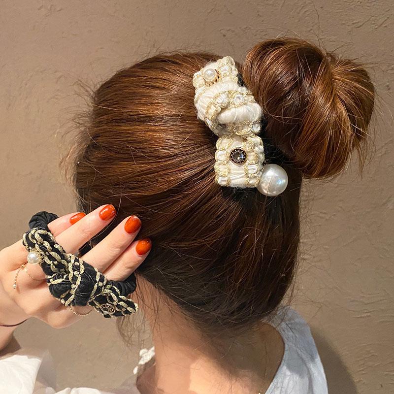 Hair Clips & Barrettes Luxury Bowknot Pearl Ornament Elastic Bands For Women Holder Scrunchie Hairband Accessories Girls
Hair Clips & Barrettes Luxury Bowknot Pearl Ornament Elastic Bands For Women Holder Scrunchie Hairband Accessories Girls