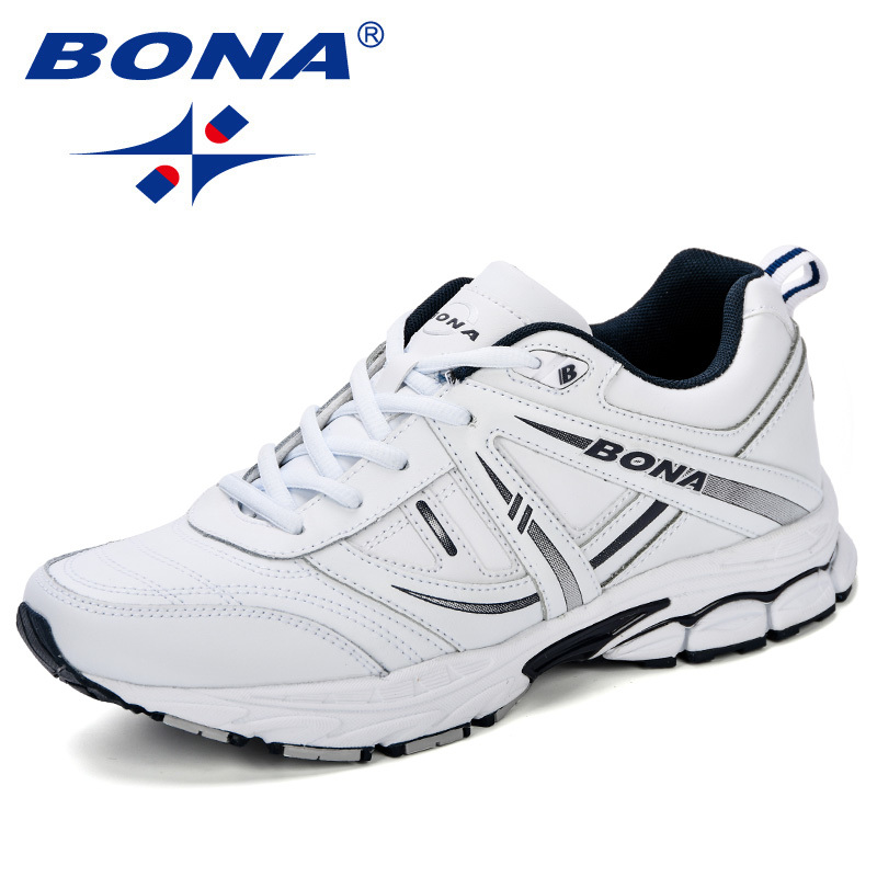 BONA New Men Running Shoes Breathable Leather Fashion Luxury Designer Sneakers High Quality Adult Male Sport Shoes, Black
BONA New Men Running Shoes Breathable Leather Fashion Luxury Designer Sneakers High Quality Adult Male Sport Shoes, Black