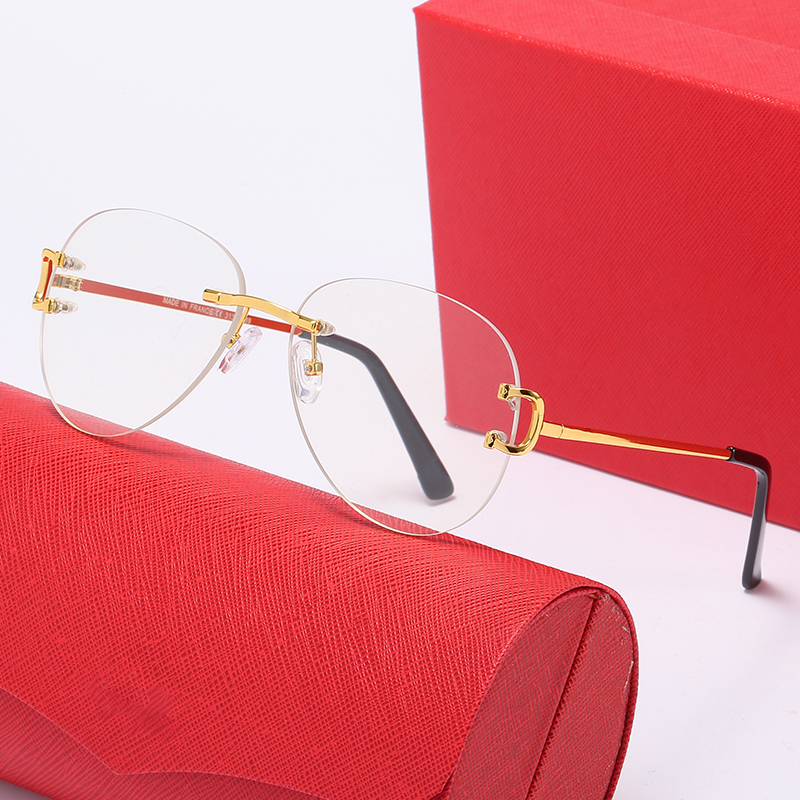 Designer sunglasses for men and womens summer oversized polarize antiultraviolet vintage retro shield lens panther round frameless fashion eyeglasses with box
Designer sunglasses for men and womens summer oversized polarize antiultraviolet vintage retro shield lens panther round frameless fashion eyeglasses with box