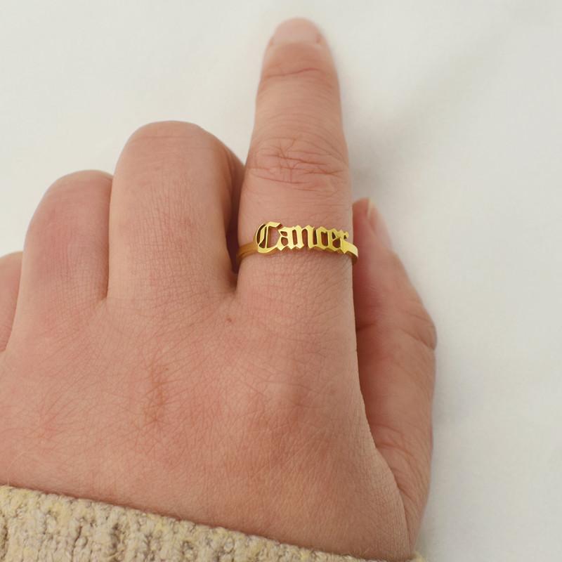 Wedding Rings Minimalist Constellation Ring Zodiac Adjustable Free Size Stainless Steel Scorpio Open For Women Birthday Gift Bff
Wedding Rings Minimalist Constellation Ring Zodiac Adjustable Free Size Stainless Steel Scorpio Open For Women Birthday Gift Bff