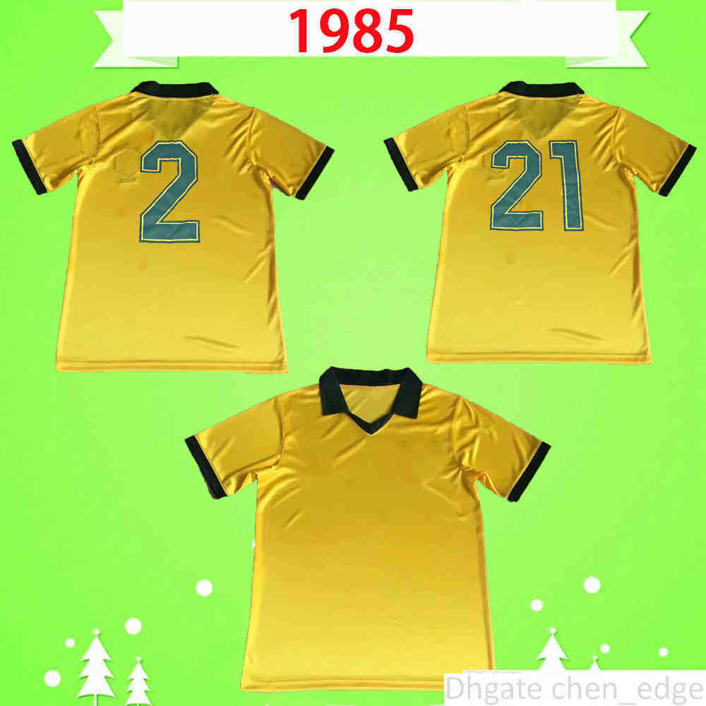 1985 1986 Brasil retro soccer jersey Vintage ZICO home yellow 85 86 Müller Renato Gaúcho Raí Valdo Classic football shirt top uniform
1985 1986 Brasil retro soccer jersey Vintage ZICO home yellow 85 86 Müller Renato Gaúcho Raí Valdo Classic football shirt top uniform