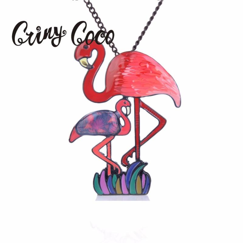 Pendant Necklaces Flamingo Necklace For Mother's Day Colorful Enamel Alloy Bird Jewelry Accessories 2021 Fashion Statement Long Chain
Pendant Necklaces Flamingo Necklace For Mother's Day Colorful Enamel Alloy Bird Jewelry Accessories 2021 Fashion Statement Long Chain