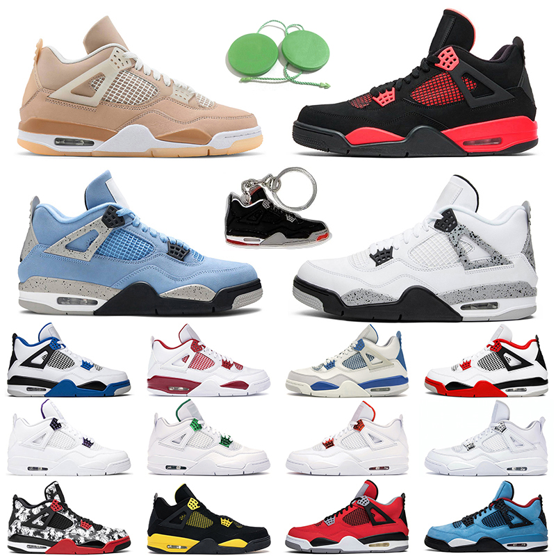 men women jumpman4s retro White Cement basketball shoes 4s University Blue Black Cat Lightning Sail jorden trainer, Silt red
men women jumpman4s retro White Cement basketball shoes 4s University Blue Black Cat Lightning Sail jorden trainer, Silt red