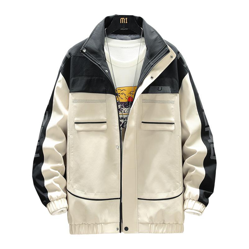 Men's Jackets 2021 Casual Jacket Men Spring Autumn Outerwear Mens Stand Collar Thick And Coats Male For Clothing Brand