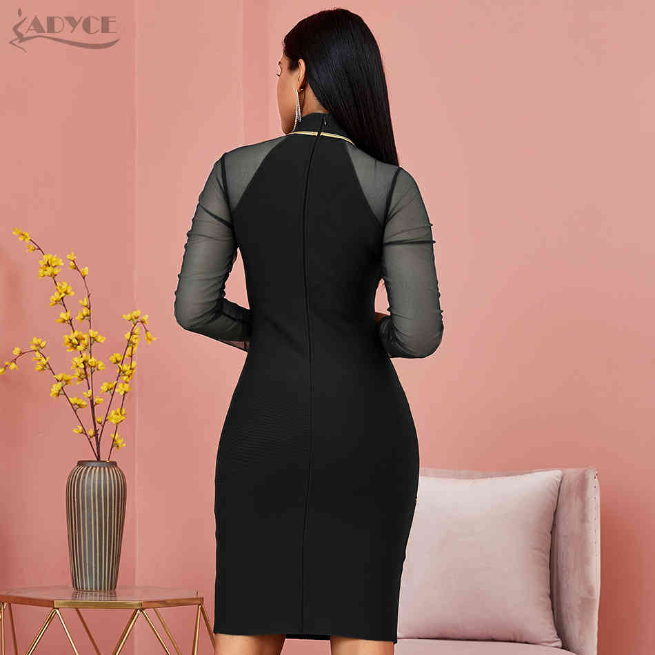 Spring Long Sleeve Green Lace Bandage Dress Women Sexy Hollow Out Club Mini Celebrity Evening Runway Party 210423