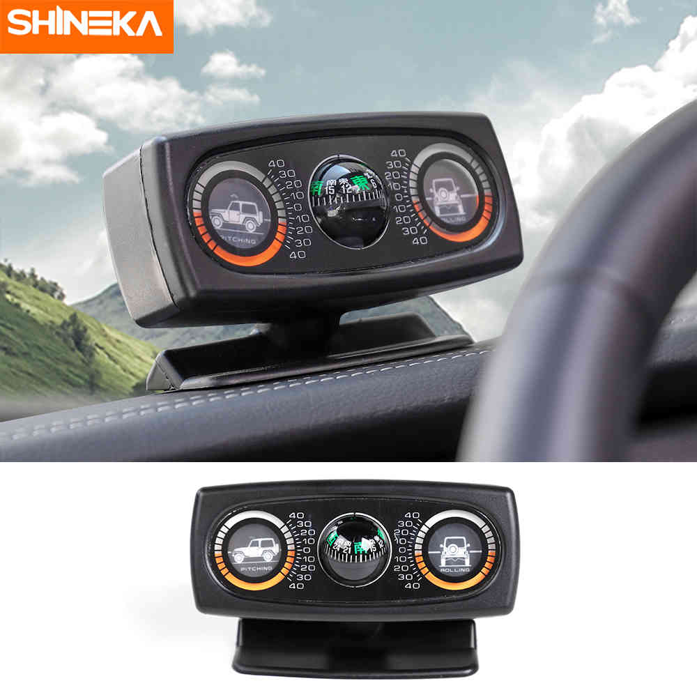 SHINEKA Vehicle Slope Measure Guide Ball Level Multifunction Car Compass Inclinometer New Accessories
SHINEKA Vehicle Slope Measure Guide Ball Level Multifunction Car Compass Inclinometer New Accessories