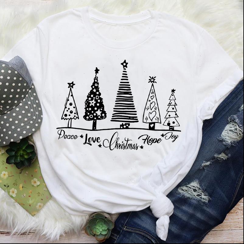 Women T Shirt Simple Cute Star Tree Fashion 90s Holiday Merry Christmas Print Tops Female Graphic Tees Clothes, White
Women T Shirt Simple Cute Star Tree Fashion 90s Holiday Merry Christmas Print Tops Female Graphic Tees Clothes, White