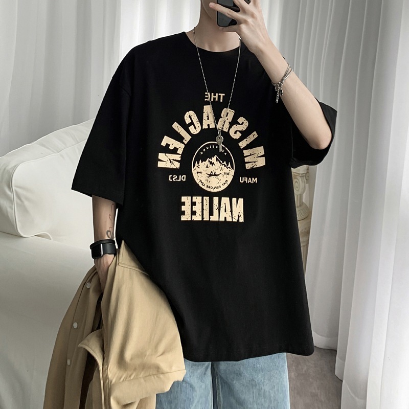 Trendy men's short sleeve T-shirt, trendy brand, loose body, versatile, casual, original suzerain boys' top, Korean version, White
Trendy men's short sleeve T-shirt, trendy brand, loose body, versatile, casual, original suzerain boys' top, Korean version, White