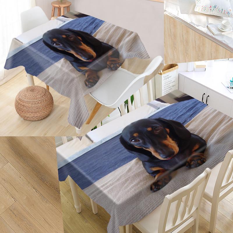 Dachshund Dog Tablecloth 3D Print Oxford Fabric Square/Rectangular Dust-proof Table Cover For Party Home Decor TV Big Size Cloth
Dachshund Dog Tablecloth 3D Print Oxford Fabric Square/Rectangular Dust-proof Table Cover For Party Home Decor TV Big Size Cloth