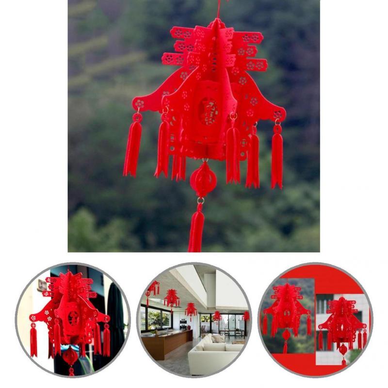 Christmas Decorations Small Lantern Pendant Decorative Portable Year Felt Chinese Festive
Christmas Decorations Small Lantern Pendant Decorative Portable Year Felt Chinese Festive