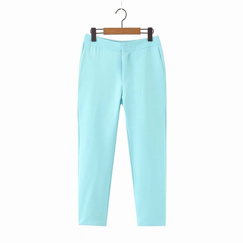 Casual Office Lady Suit Pants High Waist Zipper Solid Color Ankle For Women Blazer XZ2412 210525, Pink
Casual Office Lady Suit Pants High Waist Zipper Solid Color Ankle For Women Blazer XZ2412 210525, Pink