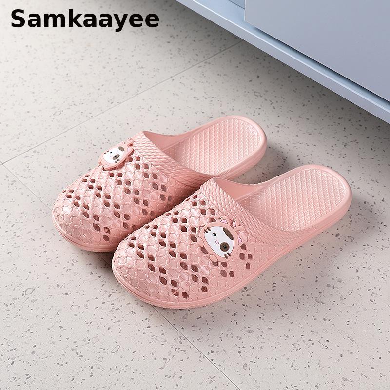 Size 36-41 Women Slippers Summer Female Home Jelly Shoes Cartoon Slip On Soft Solid Non-Slip Casual Mujer Indoor Chaussures Y10, Black
Size 36-41 Women Slippers Summer Female Home Jelly Shoes Cartoon Slip On Soft Solid Non-Slip Casual Mujer Indoor Chaussures Y10, Black