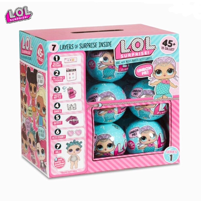 Lol. Surprise doll toy cartoon DIY blind box model haha set children birthday christmas gift 1pcs randomly sent
Lol. Surprise doll toy cartoon DIY blind box model haha set children birthday christmas gift 1pcs randomly sent