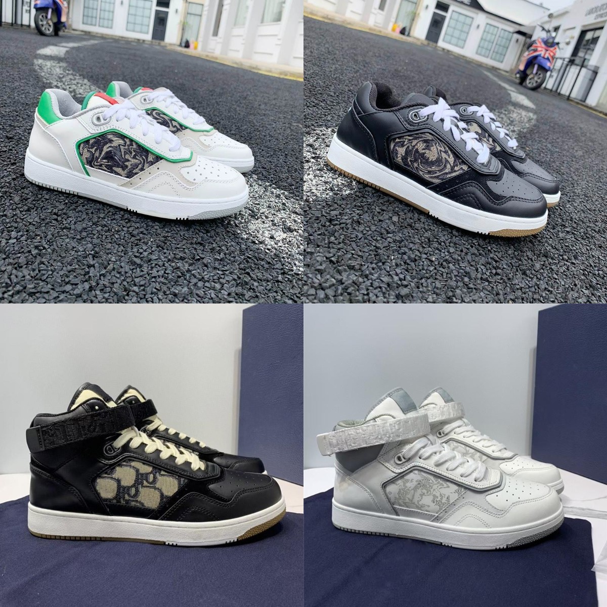 Designer Men B27 Oblique Casual Shoes Genuine Leather Sneakers Luxury Women High Top Runner Trainers Stylist Sneaker LowTop Newest Quality laceup Shoe With Box, Color 6
Designer Men B27 Oblique Casual Shoes Genuine Leather Sneakers Luxury Women High Top Runner Trainers Stylist Sneaker LowTop Newest Quality laceup Shoe With Box, Color 6