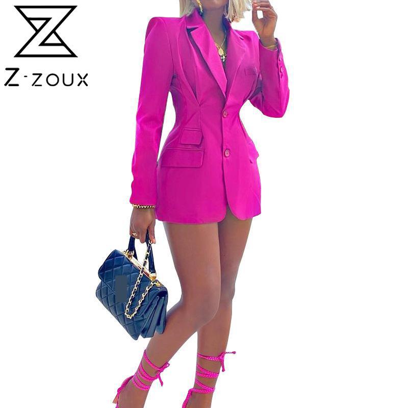 Women Blazer Temperamet Suit Single Breasted Long Sleeve Ladies Coat Fashion Women's Slim Jacket 210524, Rose red
Women Blazer Temperamet Suit Single Breasted Long Sleeve Ladies Coat Fashion Women's Slim Jacket 210524, Rose red