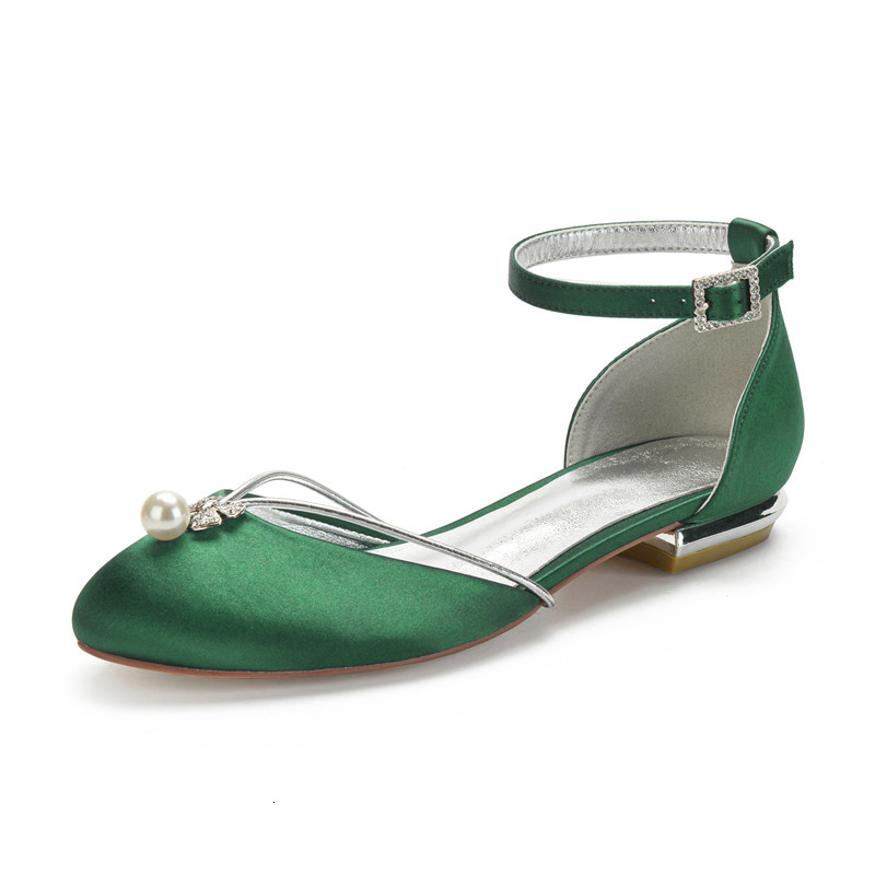 Sandals Satin Pearl Wedding Flats for Bride Round Toe Ankle Buckle Strap Formal Evening Party Dress Flat Shoes JNZC, Green
Sandals Satin Pearl Wedding Flats for Bride Round Toe Ankle Buckle Strap Formal Evening Party Dress Flat Shoes JNZC, Green