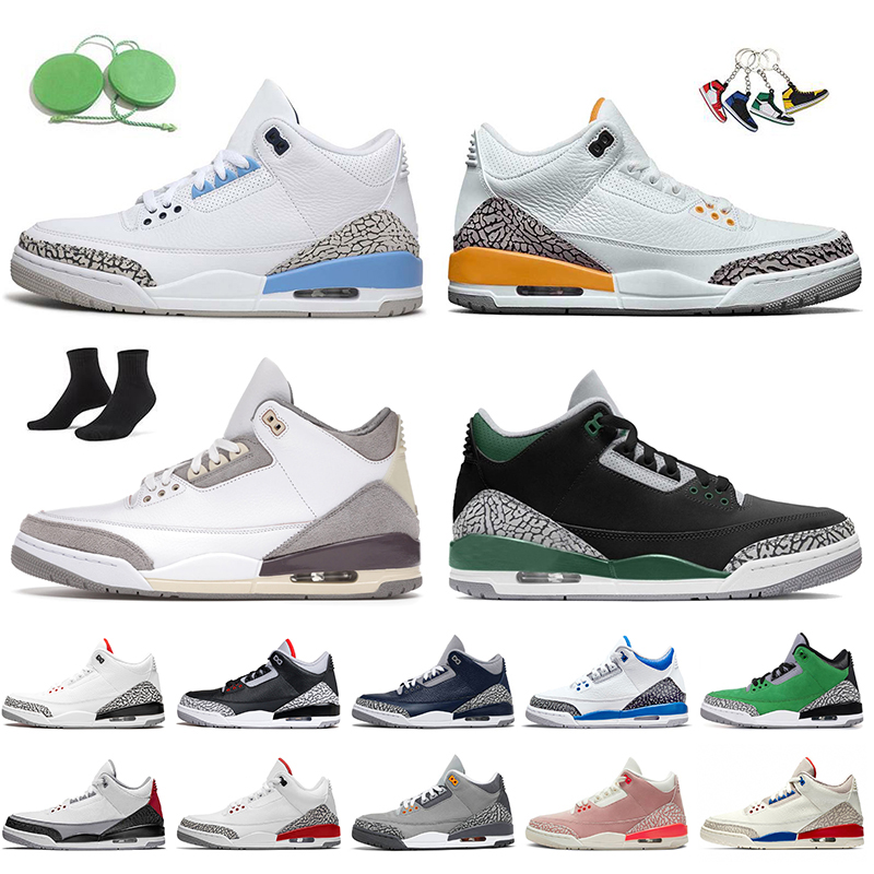 Jumpman 3s Women Mens Basketball Shoes Air Jordan 3 Retro UNC Laser Orange A Ma Maniere Georgetown Pine Green Racer Blue Cool Grey Black Cem
Jumpman 3s Women Mens Basketball Shoes Air Jordan 3 Retro UNC Laser Orange A Ma Maniere Georgetown Pine Green Racer Blue Cool Grey Black Cem