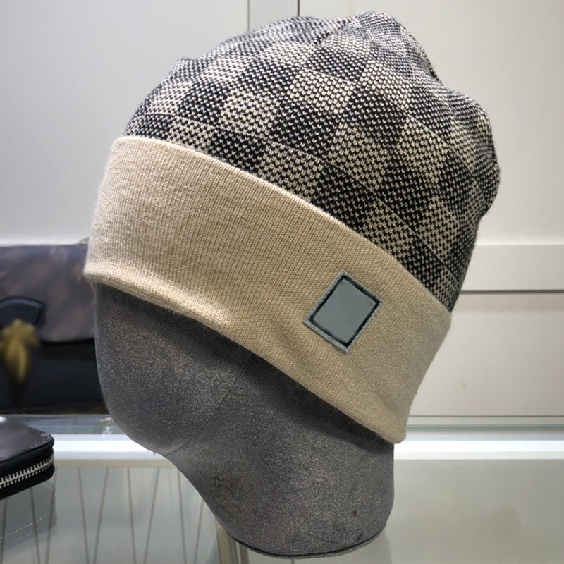 Fashion Plaid Knitted Hats Letter Warm Cashmere Hat Men Outdoor Beanies Women Skin Friendly Beanie, Blue;gray
Fashion Plaid Knitted Hats Letter Warm Cashmere Hat Men Outdoor Beanies Women Skin Friendly Beanie, Blue;gray