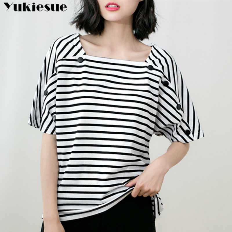 Women T-shirt Summer batwing short sleeve Plus size Top loose T Shirt Casual Tops Tee Female Vintage Harajuku 210608, Black
Women T-shirt Summer batwing short sleeve Plus size Top loose T Shirt Casual Tops Tee Female Vintage Harajuku 210608, Black
