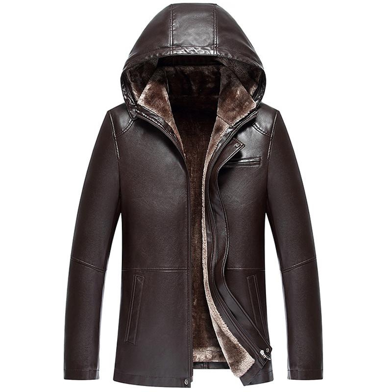 Men's Jackets Fashion Mens Clothing Middle Aged Sheep Leather Hoody Collar Fur Long Plush Thick Overcoat Keep Warm Jacket Coat, Black;brown
Men's Jackets Fashion Mens Clothing Middle Aged Sheep Leather Hoody Collar Fur Long Plush Thick Overcoat Keep Warm Jacket Coat, Black;brown