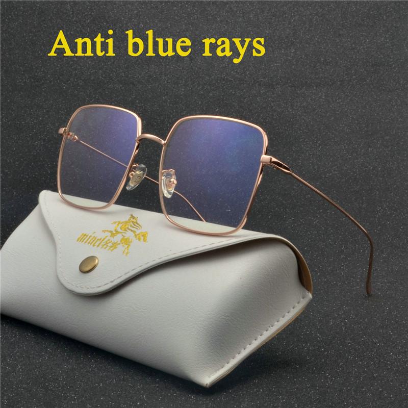 Fashion Sunglasses Frames Anti Blue Glasses Women Men Ultra Light Resin Blocking Computer Gaming Goggles Men's Metal Frame NX
Fashion Sunglasses Frames Anti Blue Glasses Women Men Ultra Light Resin Blocking Computer Gaming Goggles Men's Metal Frame NX