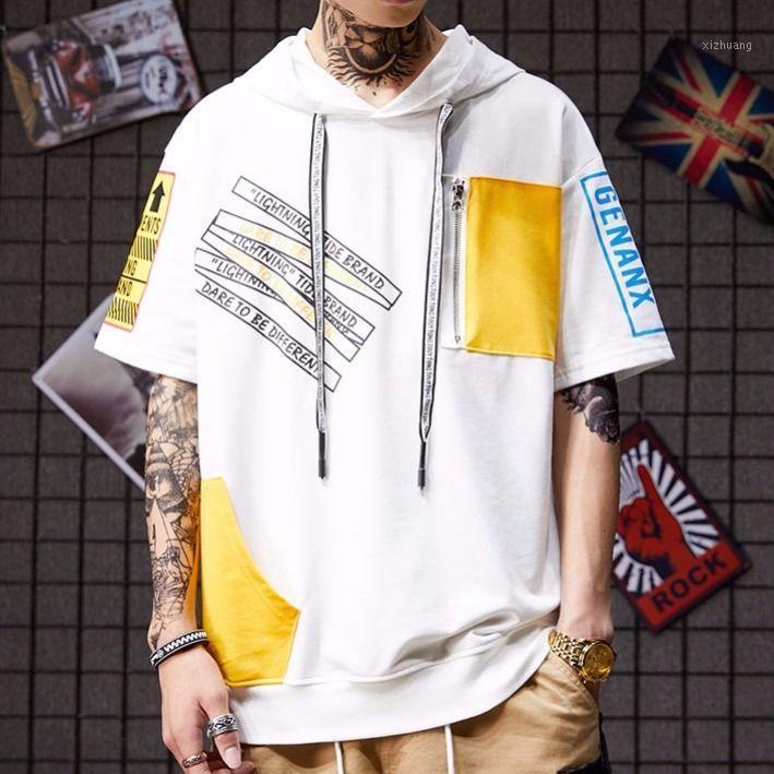Men's T-Shirts Japanese Harajuku INS Printed Patchwork T-shirt Men Summer High Street Hip Hop Oversized Short Sleeve Couple T Shirt, Black
Men's T-Shirts Japanese Harajuku INS Printed Patchwork T-shirt Men Summer High Street Hip Hop Oversized Short Sleeve Couple T Shirt, Black
