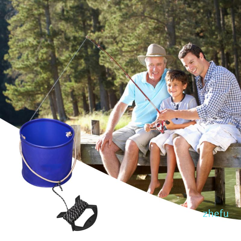 Colors Fishing Bucket Foldable EVA Outdoor Live Fish Water Storage Waterproof Portable Accessories